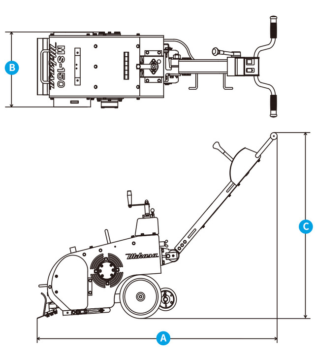 フロアースクレーパーの図面画像