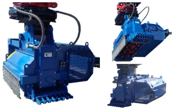 ブラッシュカッター集草装置付きのカタログ画像