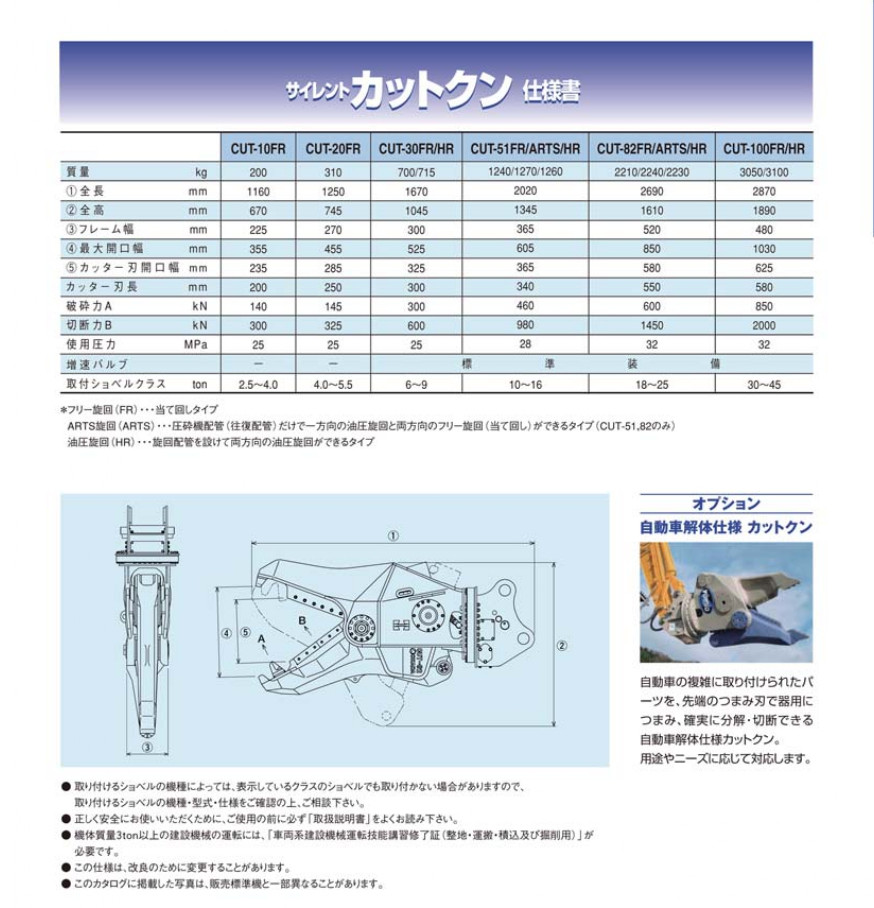 サイレントカットクンのパンフレット画像
