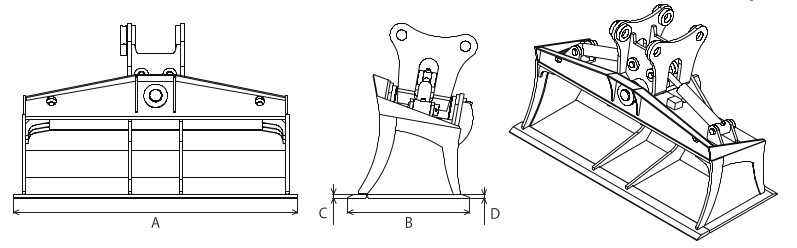 チルト法面の図面画像